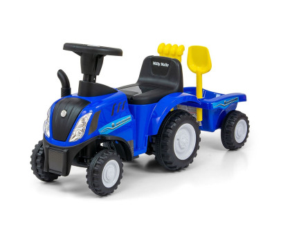 Odrážedlo NEW HOLLAND T7 TRAKTOR Milly Mally modré