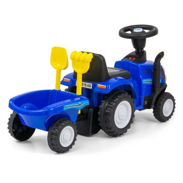 Odrážedlo NEW HOLLAND T7 TRAKTOR Milly Mally modré