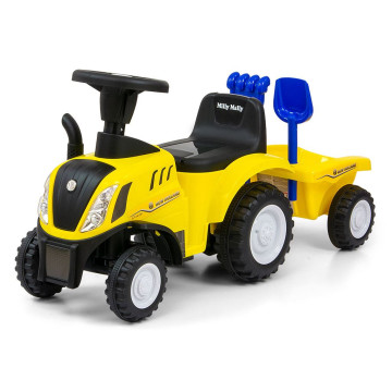 Odrážedlo NEW HOLLAND T7 TRAKTOR Milly Mally žluté