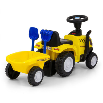 Odrážedlo NEW HOLLAND T7 TRAKTOR Milly Mally žluté