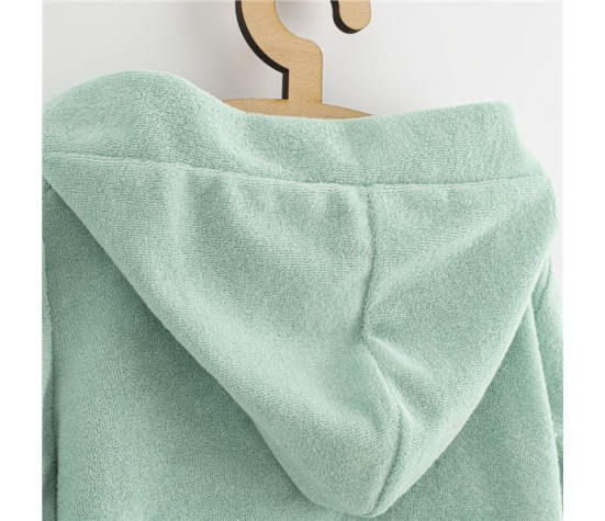 Dětský froté župan New Baby Comfortably mint