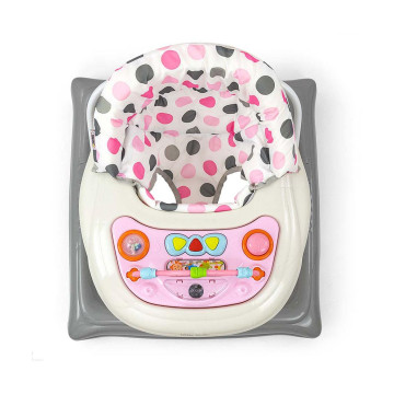 Dětské chodítko Milly Mally Patrol Pastel Dots, Multicolor