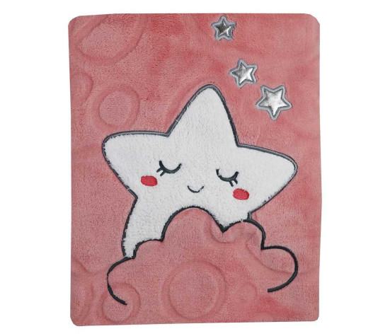 Dětská deka Koala Sleeping Star pink