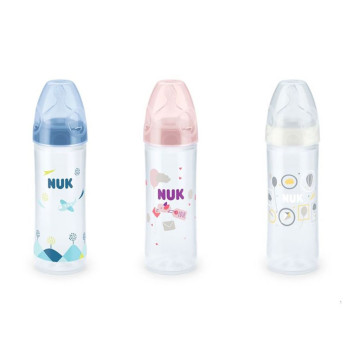 Kojenecká láhev NUK LOVE 250 ml, 6-18 m modrá