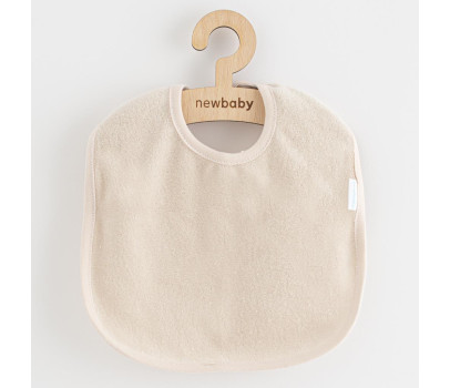 Dětský froté bryndák New Baby Comfortably beige