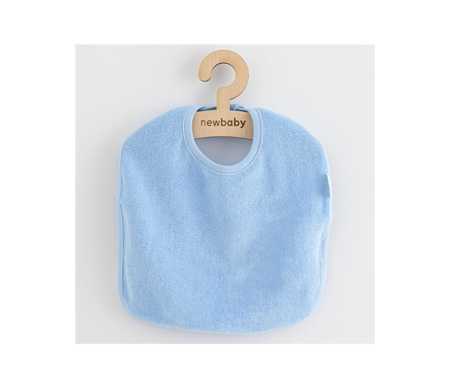 Dětský froté bryndák New Baby Comfortably blue