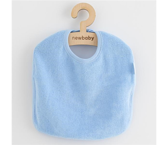 Dětský froté bryndák New Baby Comfortably blue