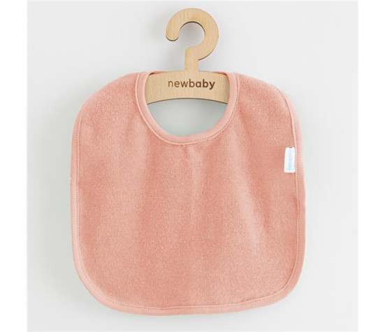 Dětský froté bryndák New Baby Comfortably pink