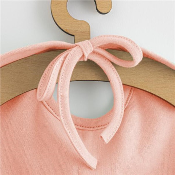 Dětský froté bryndák New Baby Comfortably pink