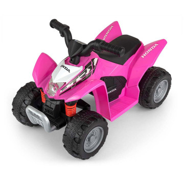 Elektrická čtyřkolka Milly Mally Honda ATV růžová