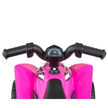 Elektrická čtyřkolka Milly Mally Honda ATV růžová
