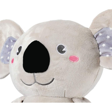 Plyšový usínáček koala s projektorem Milly Mally, Šedá