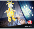 Plyšový usínáček žirafa s projektorem Milly Mally