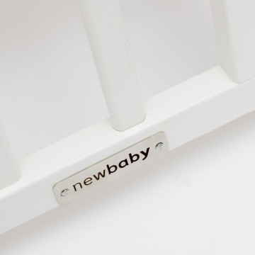Dětská postýlka se šuplíkem New Baby LILLY bílá, Bílá