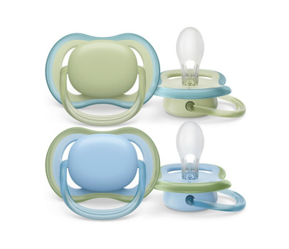 Šidítko Avent Ultra air Neutral 2ks 0- 6 m kluk