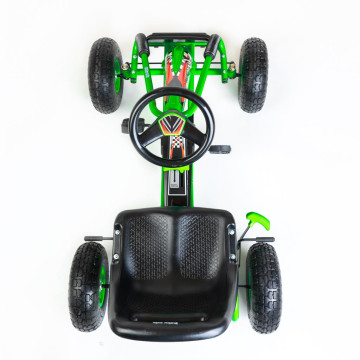 Dětská šlapací motokára Go-kart Baby Mix Razor červená, Červená