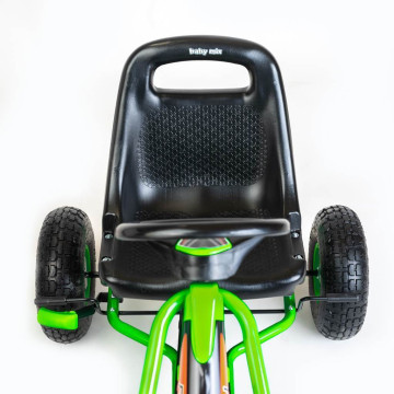 Dětská šlapací motokára Go-kart Baby Mix Razor červená, Červená