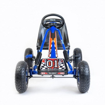 Dětská šlapací motokára Go-kart Baby Mix Razor modrá