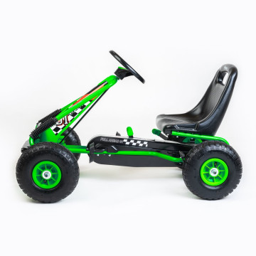 Dětská šlapací motokára Go-kart Baby Mix Razor zelená