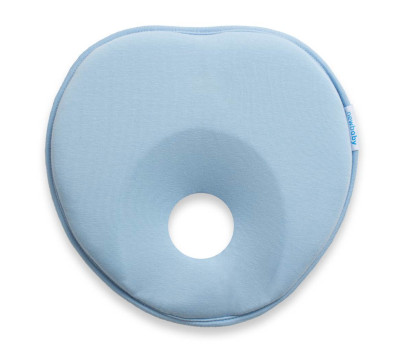 Korekční kojenecký polštářek New Baby BASIC Blue