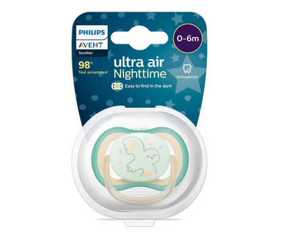 Šidítko Avent Ultra air Night 0-6 m kluk