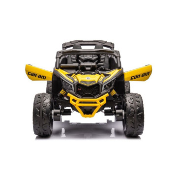 Elektrické autíčko Baby Mix Buggy Hornet žluté