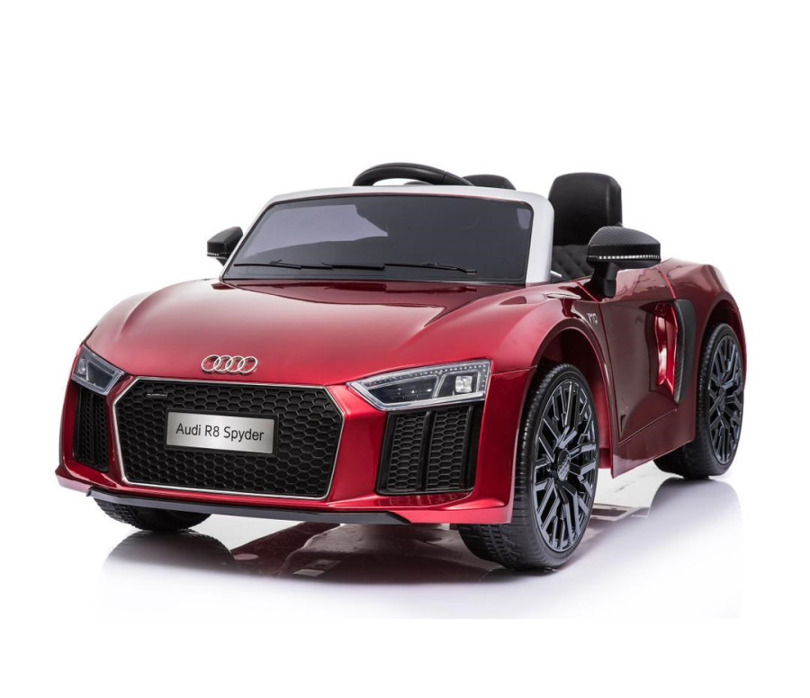 Elektrické autíčko Baby Mix Audi R8 Spyder MAXI lakované červené