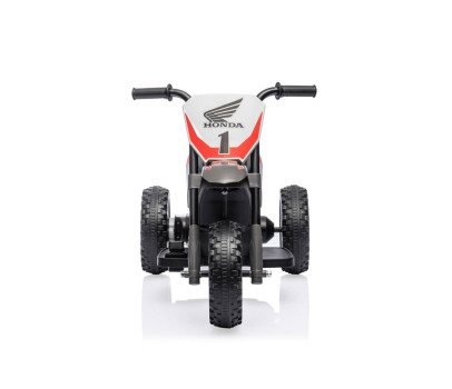 Elektrická motorka Baby Mix Honda CRF 450R šedá