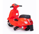 Dětská elektrická motorka Baby Mix Vespa červená