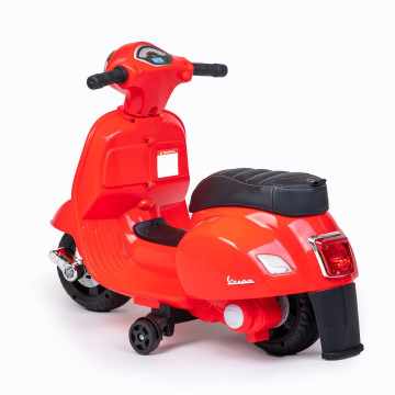 Dětská elektrická motorka Baby Mix Vespa červená