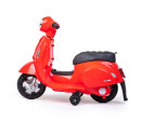 Dětská elektrická motorka Baby Mix Vespa červená