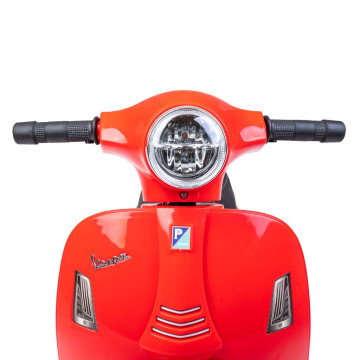 Dětská elektrická motorka Baby Mix Vespa červená