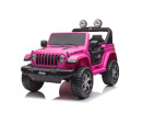 Dětské elektrické autíčko Baby Mix Jeep Wrangler Rubicon růžové