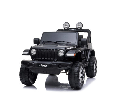 Dětské elektrické autíčko Baby Mix Jeep Wrangler Rubicon černé