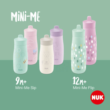 Dětská láhev NUK Mini-Me Sip nerez 300 ml beige