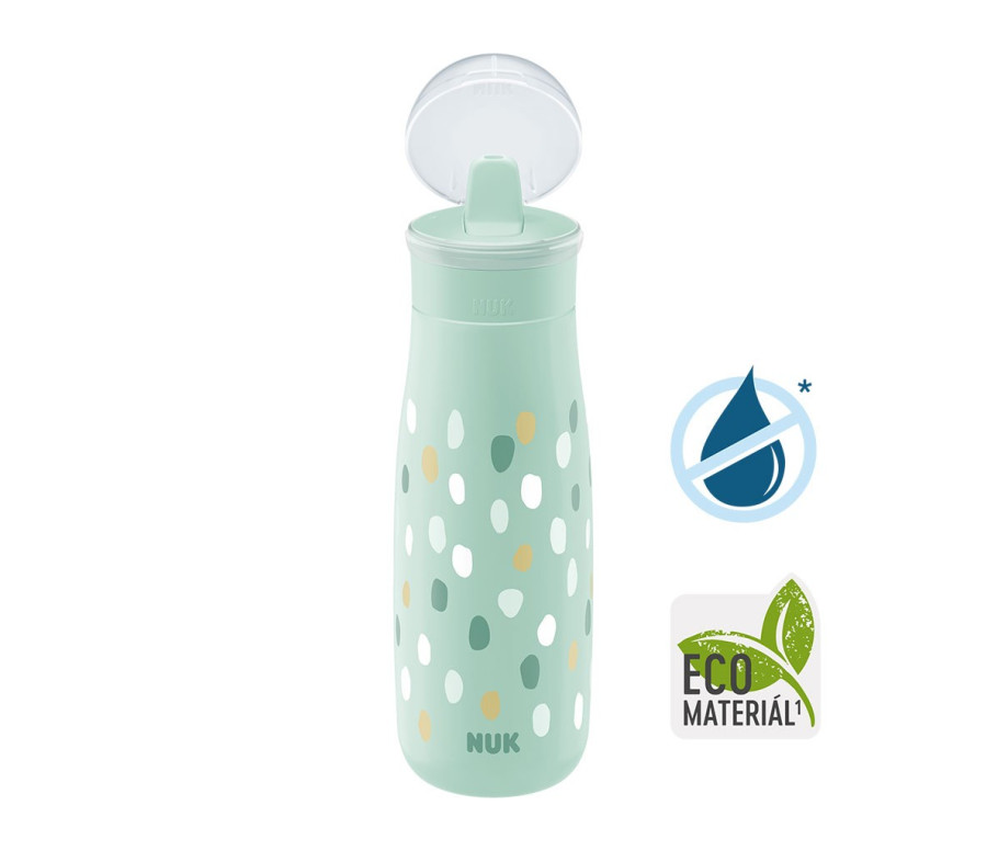 Dětská láhev NUK Mini-Me Flip 450 ml green