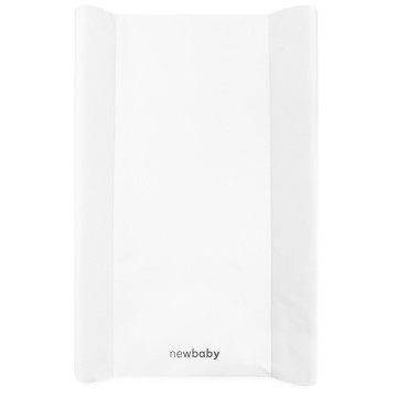 Přebalovací podložka měkká New Baby BASIC white 49x70cm