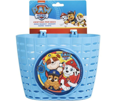 Dětské košík na kolo Paw Patrol modrý