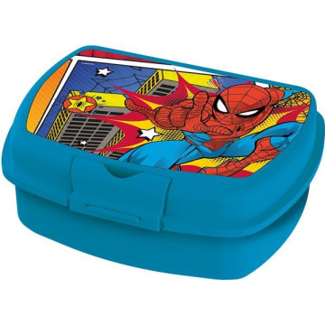 Svačinový box Spiderman modrý