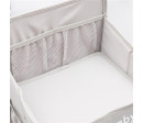 Organizér na postýlku TinyTidy New Baby béžový