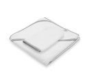 Dětská froté osuška s kapucí New Baby BASIC 80x80 bílo-modrá, Modrá Dětská froté osuška s kapucí New Baby BASIC 80x80 bílo-modrá, Modrá