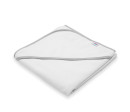 Dětská froté osuška s kapucí New Baby BASIC 80x80 bílo-modrá, Modrá Dětská froté osuška s kapucí New Baby BASIC 80x80 bílo-modrá, Modrá