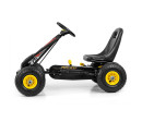 Dětská šlapací motokára Go-kart Milly Mally Thor černá