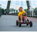 Dětská šlapací motokára Go-kart Milly Mally Thor černá