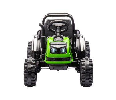 Elektrický traktor s vlečkou Milly Mally Farmer zelený, Zelená