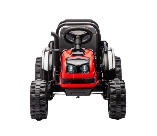 Elektrický traktor s vlečkou Milly Mally Farmer červený