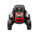 Elektrický traktor s vlečkou Milly Mally Farmer červený, Červená