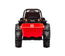 Elektrický traktor s vlečkou Milly Mally Farmer červený, Červená