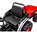 Elektrický traktor s vlečkou Milly Mally Farmer červený, Červená