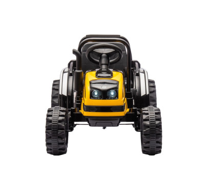 Elektrický traktor s vlečkou Milly Mally Farmer žlutý